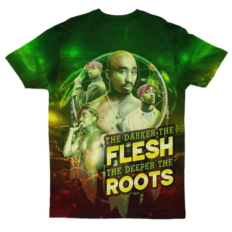 Galaxy 2Pac Tee, African T-shirt For Men Women