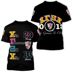 chi gamma xi chi pearls t-shirt, african t-shirt for men women
