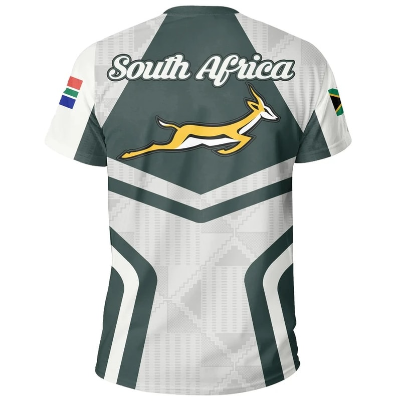 South Africa Springbok Protea - Ryan Style, African T-shirt For Men Women