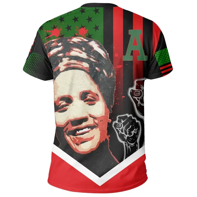 African American Flag Audre Lorde T-shirt, African T-shirt For Men Women