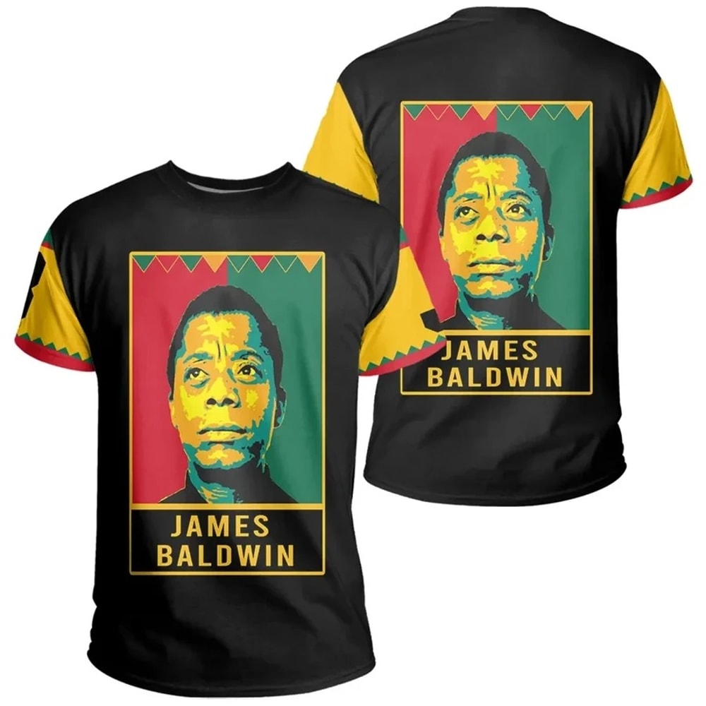 James Baldwin Black History Month Men Style T-Shirt, African T-shirt For Men Women