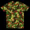 RGB Military Pattern T-shirt 01, African T-shirt For Men Women