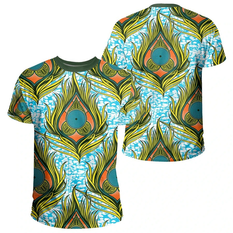 Ankara Kambili and Kumba T-Shirt, African T-shirt For Men Women