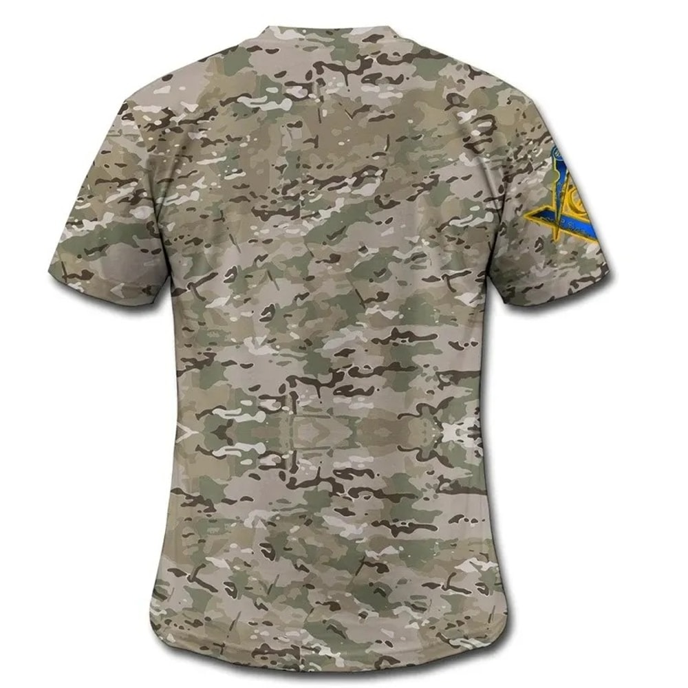 Military Freemasonry T-shirt, African T-shirt For Men Women