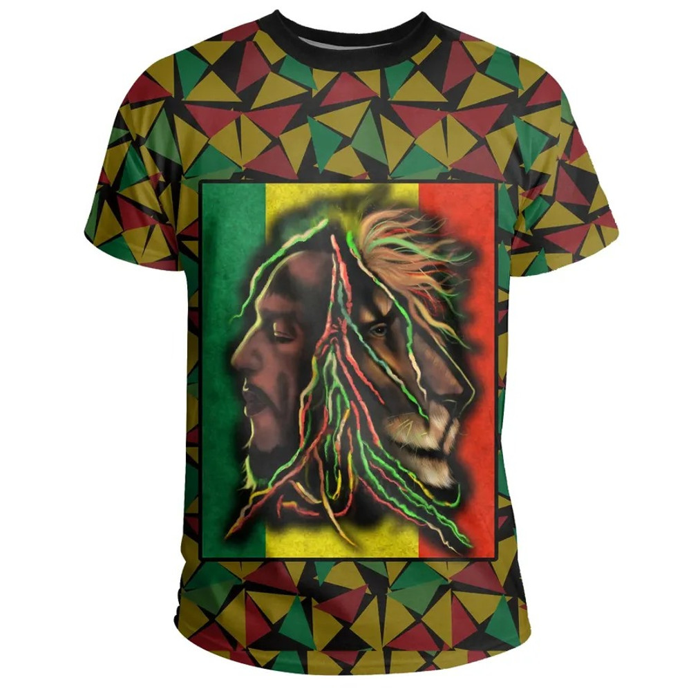 BOB MARLEY T-shirt 02, African T-shirt For Men Women