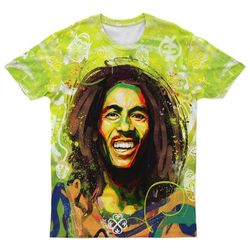 bob marley t-shirt 03, african t-shirt for men women