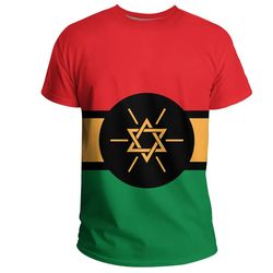 personalized ethiopia flag black t-shirt, african t-shirt for men women