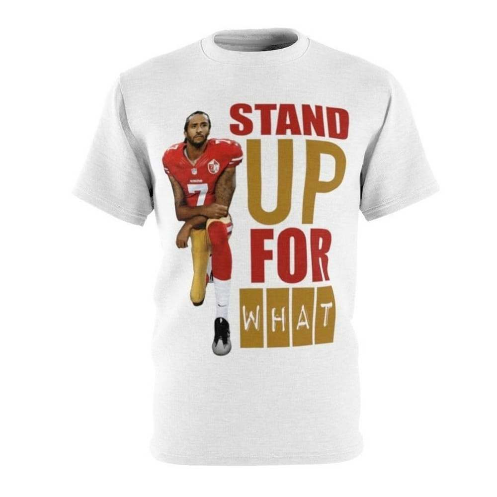Kaepernick Stand Up For What Tee, African T-shirt For Men Women