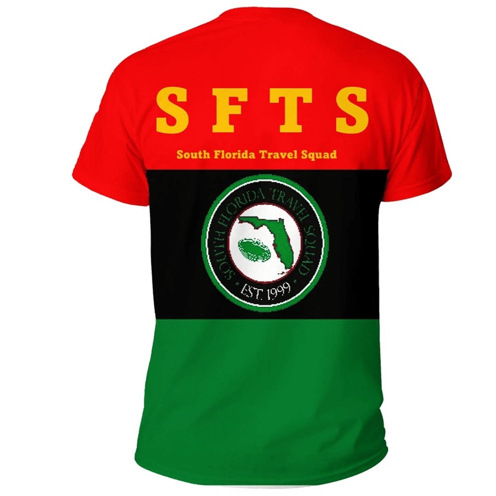 South Florida Travel Squad T-shirt, African T-shirt For Men Women