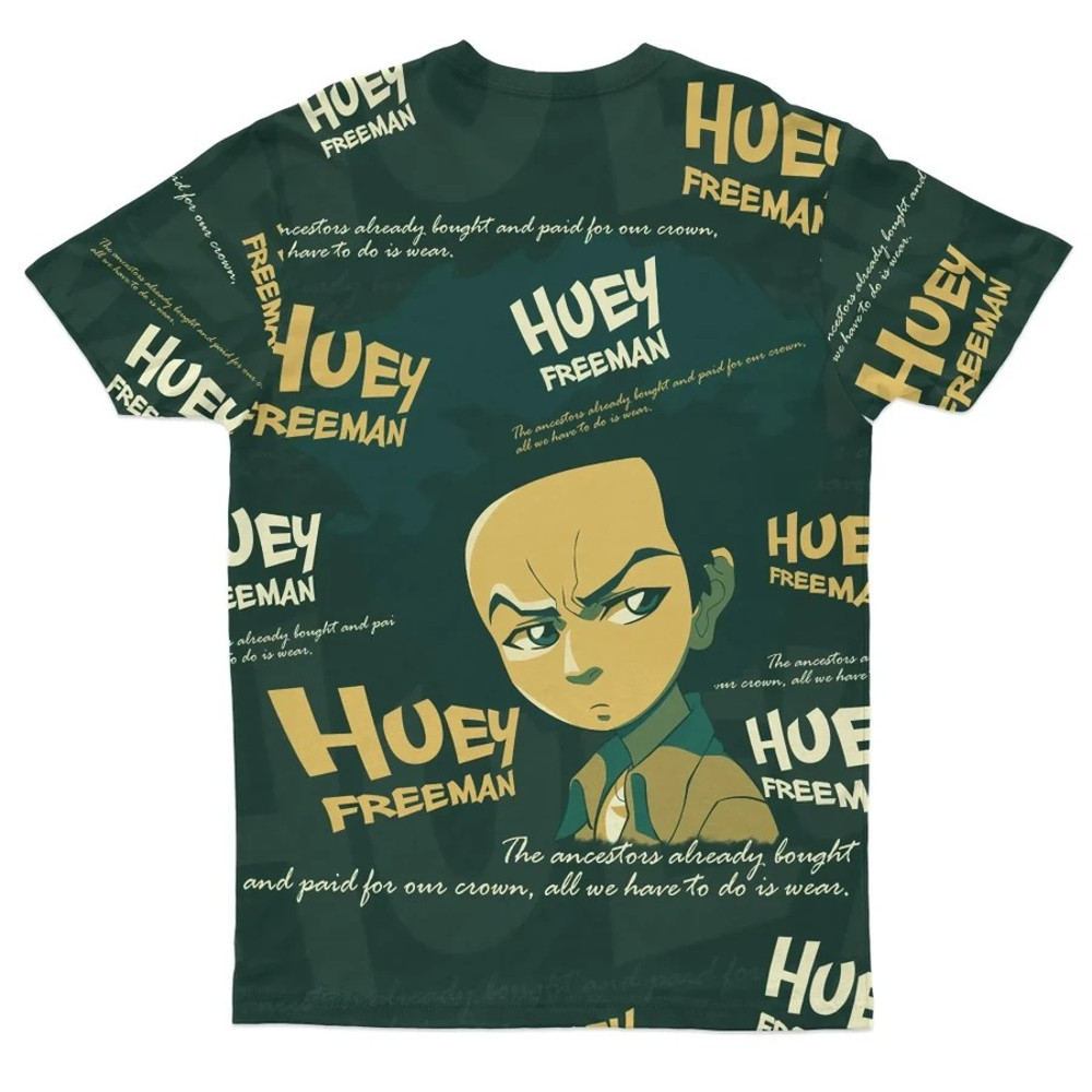 Huey Freeman T-shirt 02, African T-shirt For Men Women