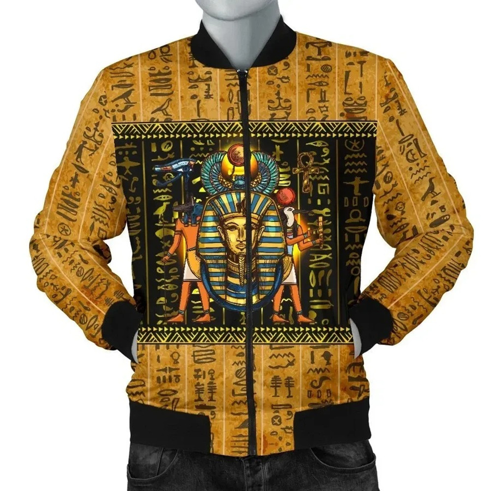 African Mysteries Of Ancient Egypt Bomber Jacket, African Bomber Jacket For Men Women