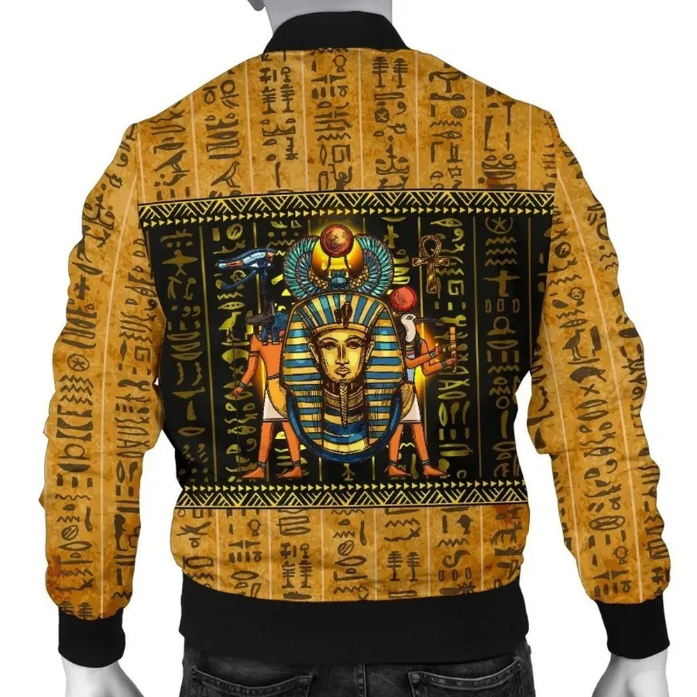 African Mysteries Of Ancient Egypt Bomber Jacket, African Bomber Jacket For Men Women