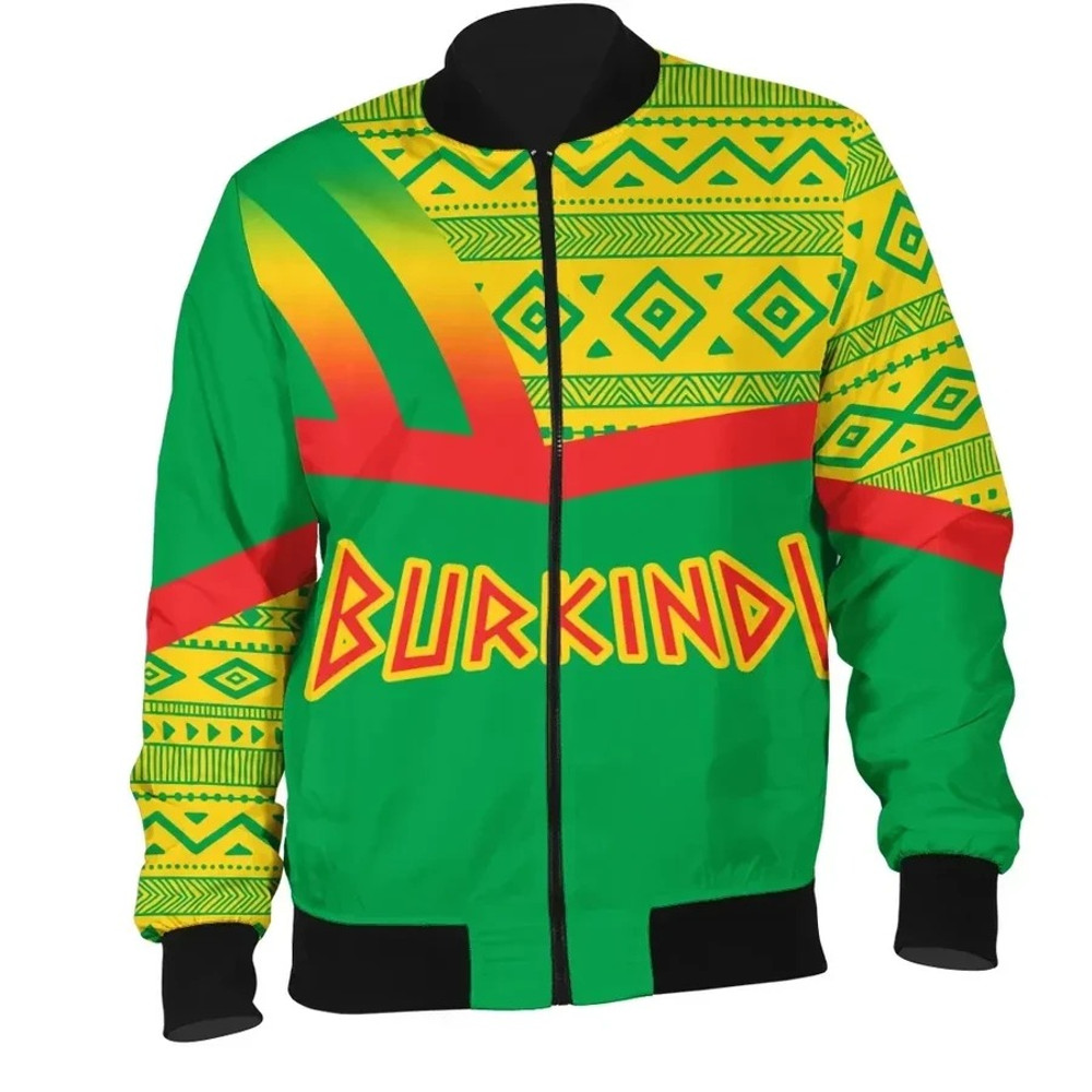Burkina Faso Tribal Burkindi Bomber Jacket - Prime Style, African Bomber Jacket For Men Women