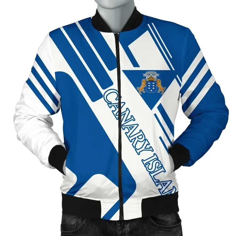 Canary Islands Bomber Rockie Style, African Bomber Jacket For Men Women