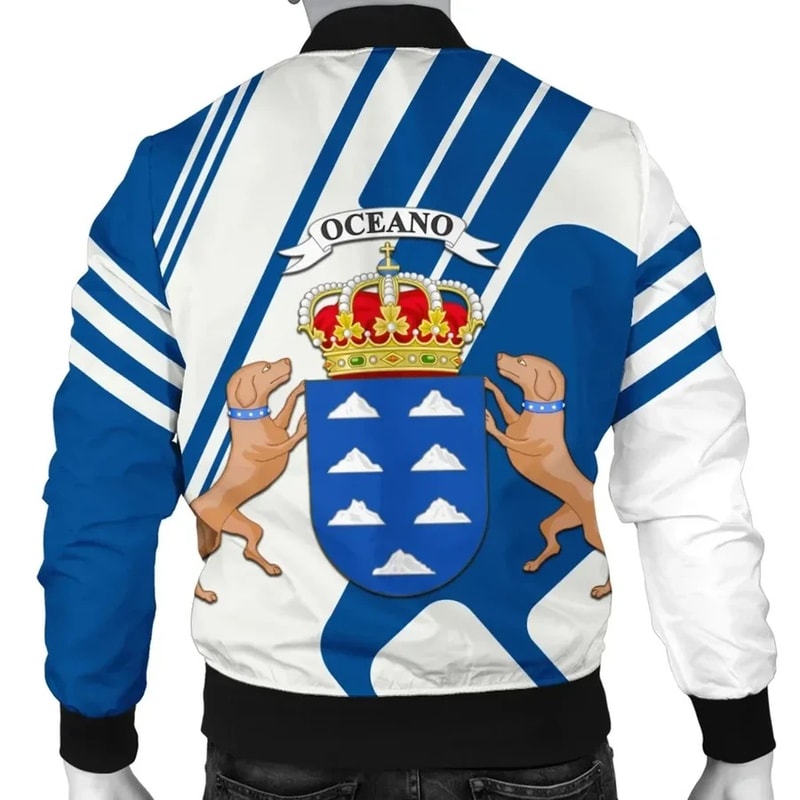 Canary Islands Bomber Rockie Style, African Bomber Jacket For Men Women