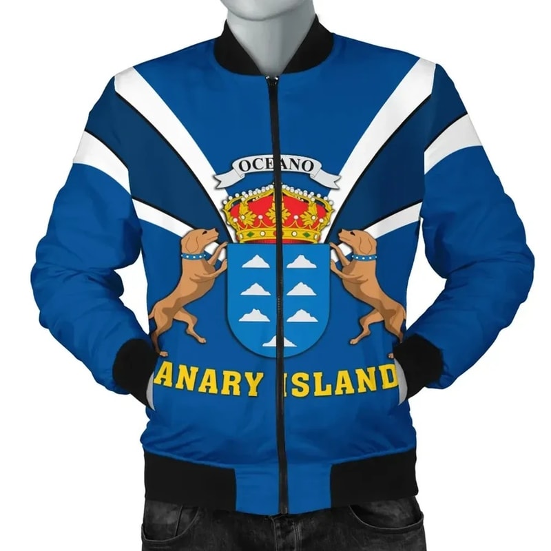 Canary Islands Bomber Tusk Style, African Bomber Jacket For Men Women