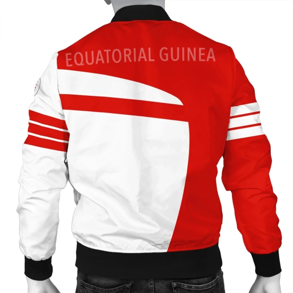 Equatorial Guinea Bomber Sport Premium, African Bomber Jacket For Men Women
