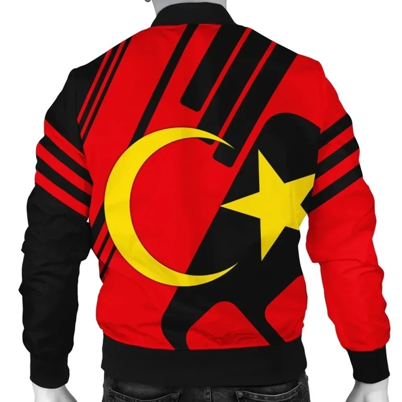 Libya Bomber Rockie Style, African Bomber Jacket For Men Women