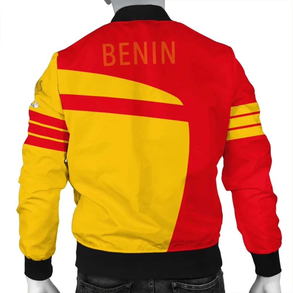 Benin Bomber Sport Premium, African Bomber Jacket For Men Women