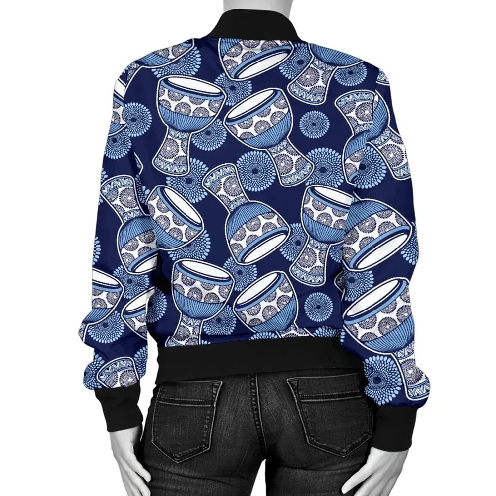 Ankara Cloth - Djembe Bomber Women, African Bomber Jacket For Men Women
