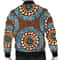 Ankara Circles Of Cowrie Bomber Jacket, African Bomber Jacket For Men Women
