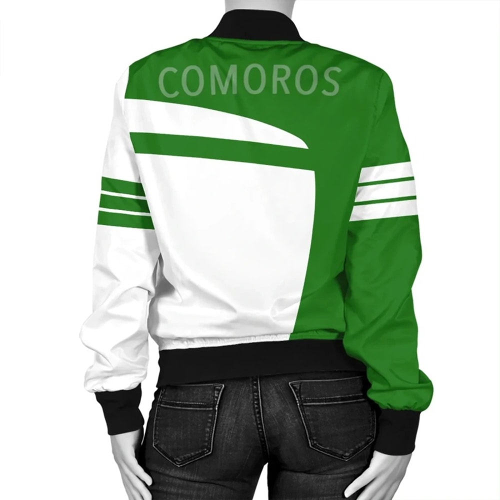Comoros Bomber Sport Premium, African Bomber Jacket For Men Women