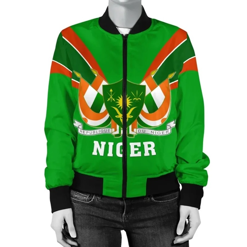Niger Bomber Tusk Style, African Bomber Jacket For Men Women