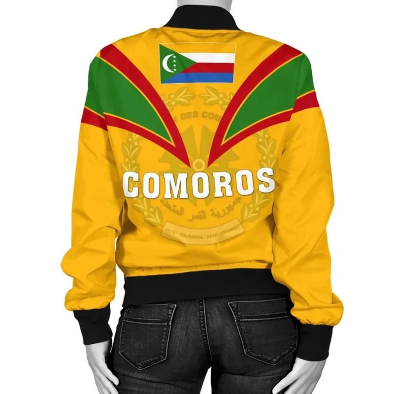 Comoros Bomber Tusk Style, African Bomber Jacket For Men Women