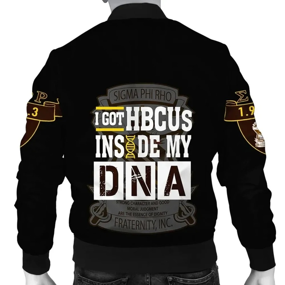 Sigma Phi Rho HBCU DNA Bomber Jacket, African Bomber Jacket For Men Women