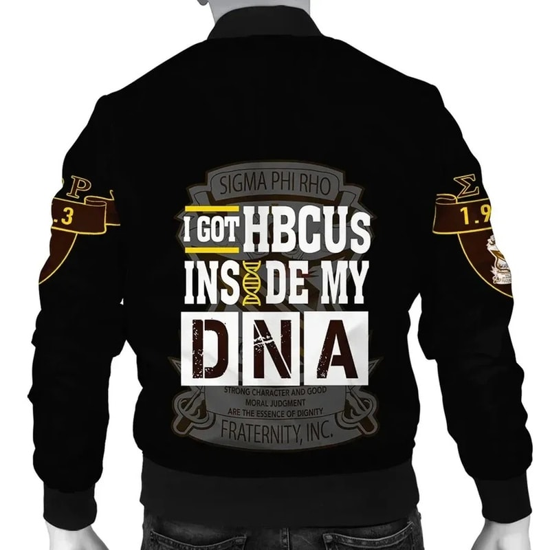 Sigma Phi Rho HBCU DNA Bomber Jacket, African Bomber Jacket For Men Women