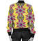 Ankara African Daisy Bomber Jacket, African Bomber Jacket For Men Women