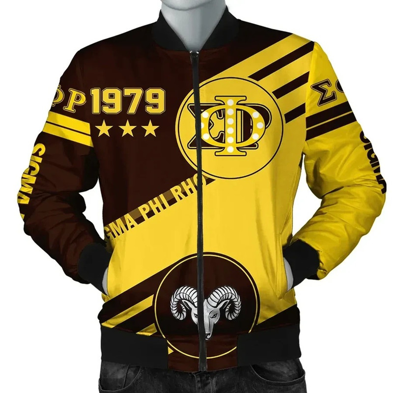 Sigma Phi Rho HBCU Grad Bomber Jacket, African Bomber Jacket For Men Women