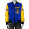 Madam Vice President Blue Yellow Bomber Jacket, African Bomber Jacket For Men Women