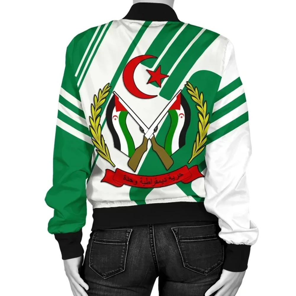 Western Sahara Bomber Rockie Style, African Bomber Jacket For Men Women