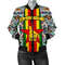 Zimbabwe Coat Of Arms Women's Bomber Jacket, African Bomber Jacket For Men Women