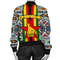 Zimbabwe Coat Of Arms Women's Bomber Jacket, African Bomber Jacket For Men Women