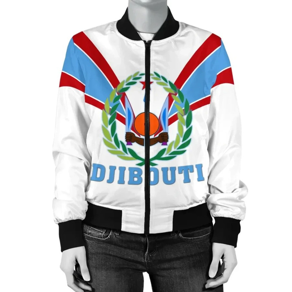 Djibouti Bomber Tusk Style, African Bomber Jacket For Men Women