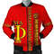 Red Phi Mu Alpha Sinfonia Bomber Jacket, African Bomber Jacket For Men Women