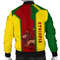 Lion Of Judah Ethiopian Bomber - Fifth Style, African Bomber Jacket For Men Women