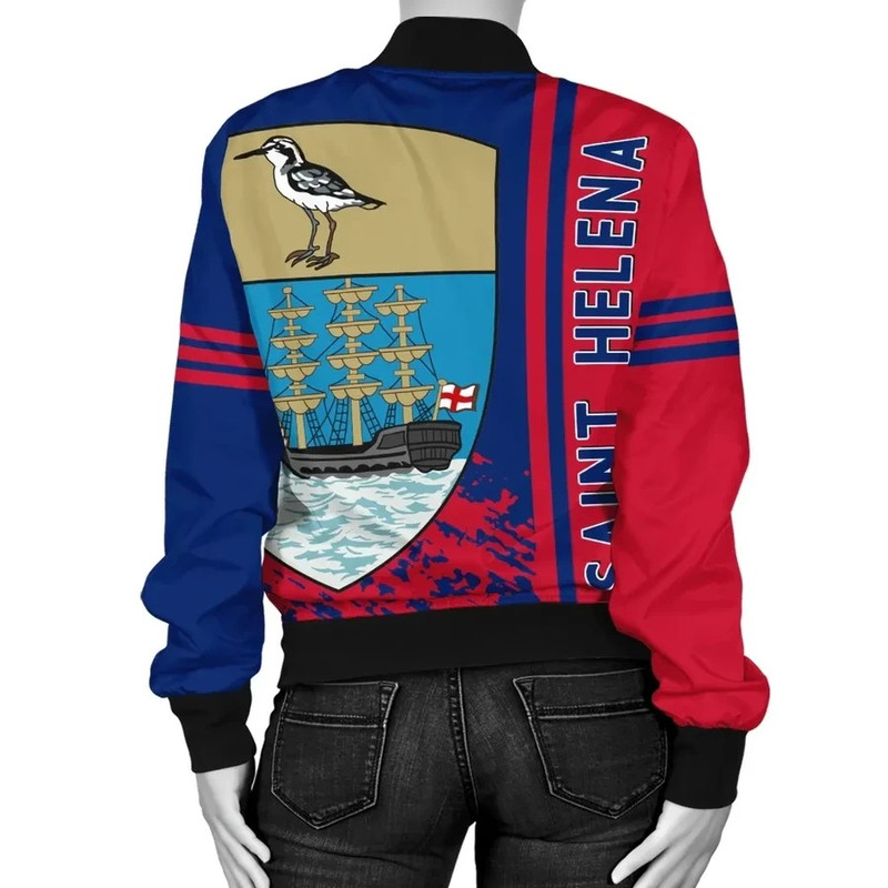 Saint Helena Bomber Jacket Quarter Style, African Bomber Jacket For Men Women