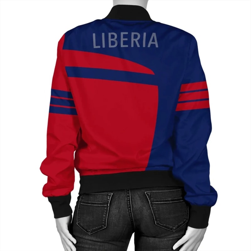 Liberia Bomber Sport Premium, African Bomber Jacket For Men Women