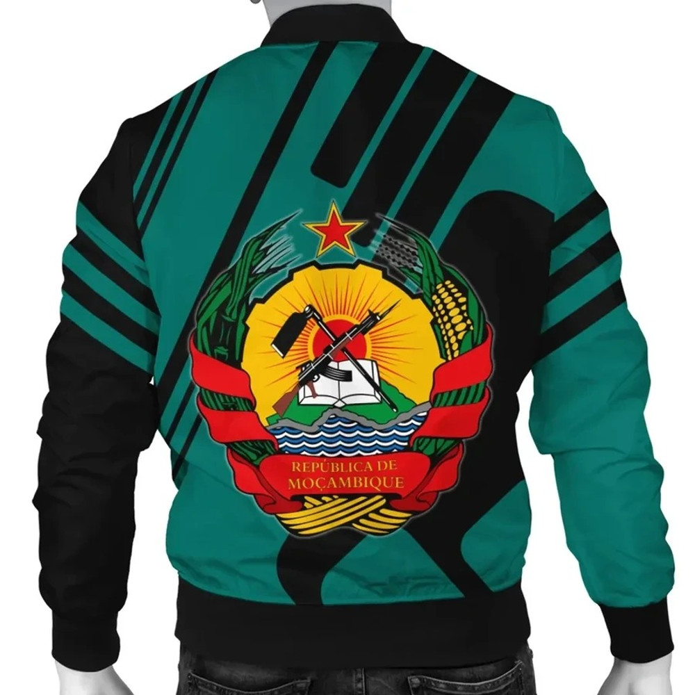 Mozambique Bomber Rockie Style, African Bomber Jacket For Men Women