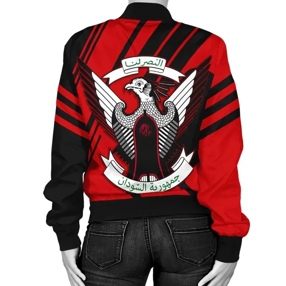 Sudan Bomber Rockie Style, African Bomber Jacket For Men Women