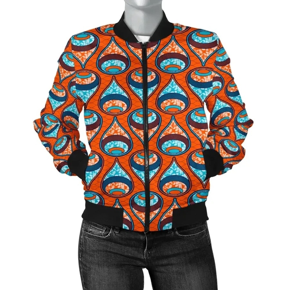 Ankara Iamoogu Bomber Jacket, African Bomber Jacket For Men Women