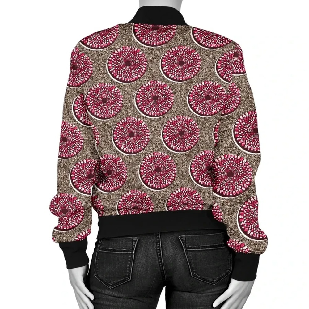 Ankara Cloth - Reborn Nsubra Bomber Women, African Bomber Jacket For Men Women