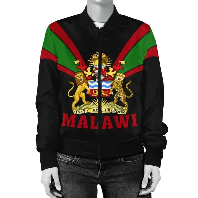 Malawi Bomber Tusk Style, African Bomber Jacket For Men Women