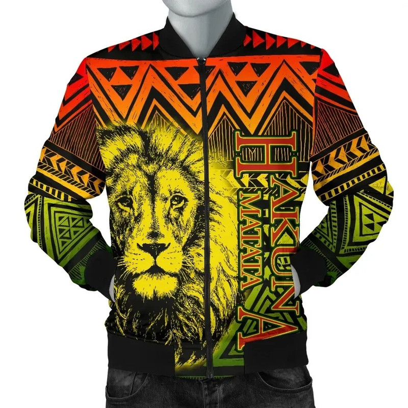 The King Men's Bomber, African Bomber Jacket For Men Women