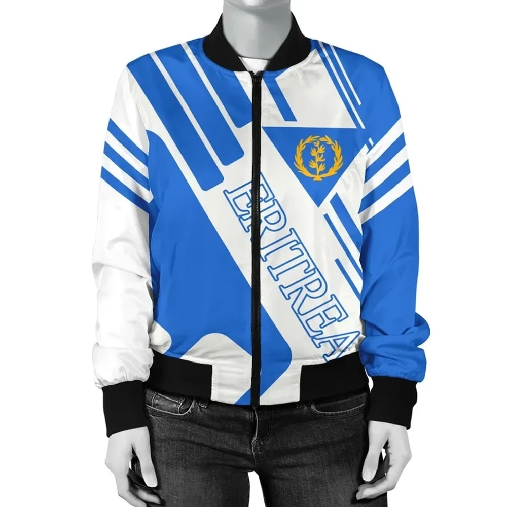 Eritrea Bomber Rockie Style, African Bomber Jacket For Men Women