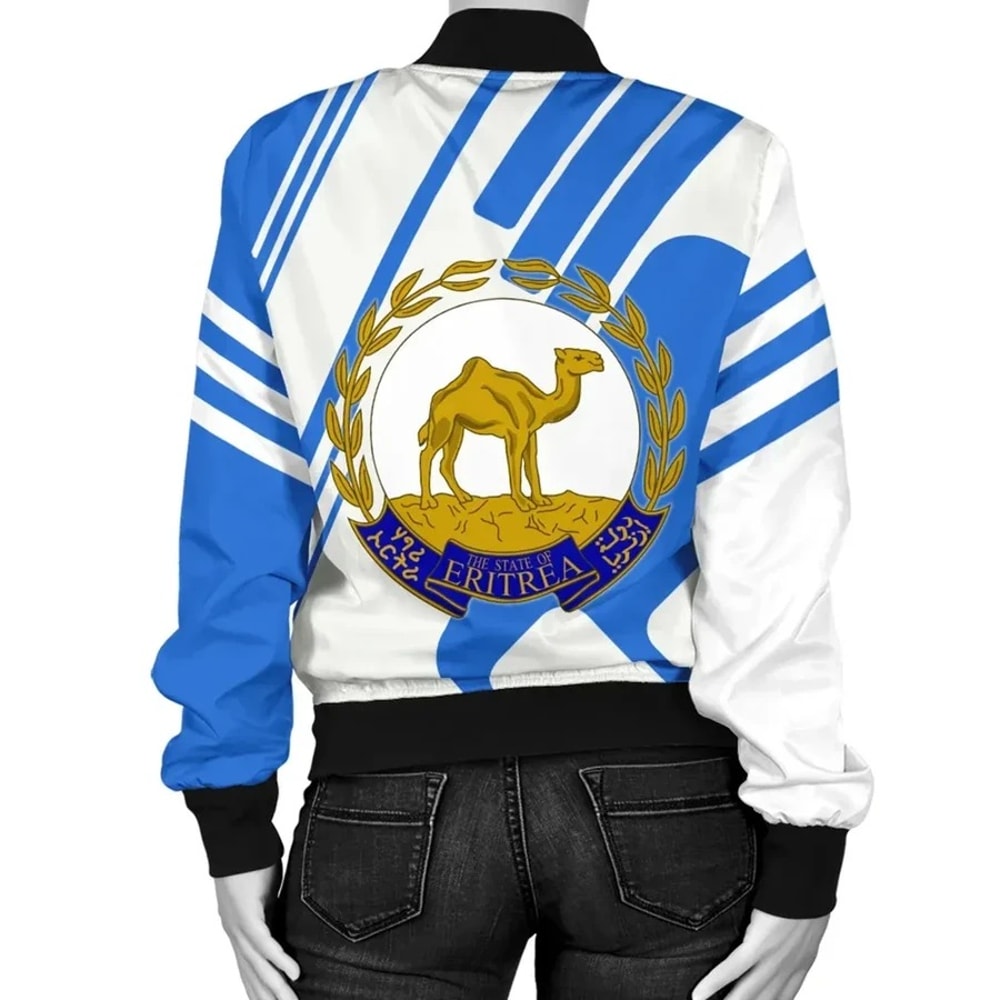 Eritrea Bomber Rockie Style, African Bomber Jacket For Men Women