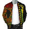 African Kente Map Men's Bomber Jacket, African Bomber Jacket For Men Women